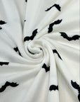(SWEATER KNIT/OAKLEY) BLACK BATS ON OFF WHITE