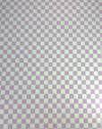 (YUMMY RIB) LILAC AND OFF WHITE CHECKERED