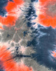 (FRENCH TERRY) DARK NAVY, GRAY AND BRIGHT RED TIE DYE (1)