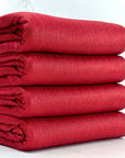 (SLINKY RIB) RED SHIMMER