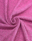 (BRUSHED SWEATER RIB) HOT PINK