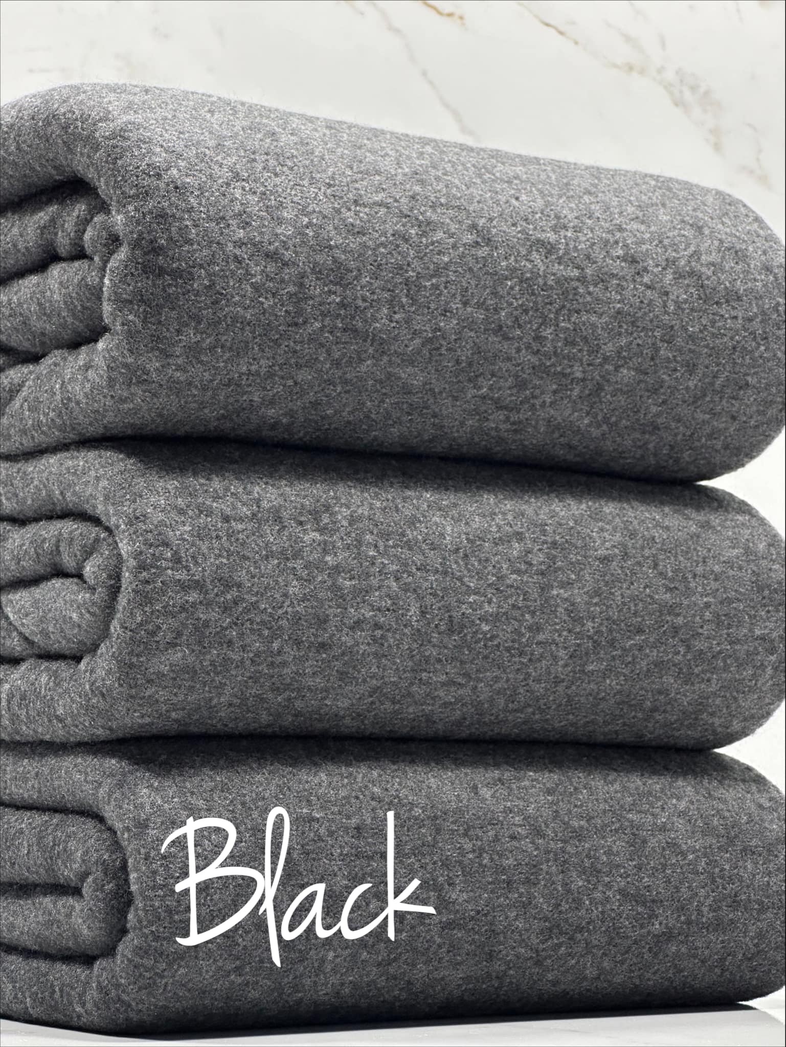 (BRUSHED SWEATER KNIT) VINTAGE BLACK