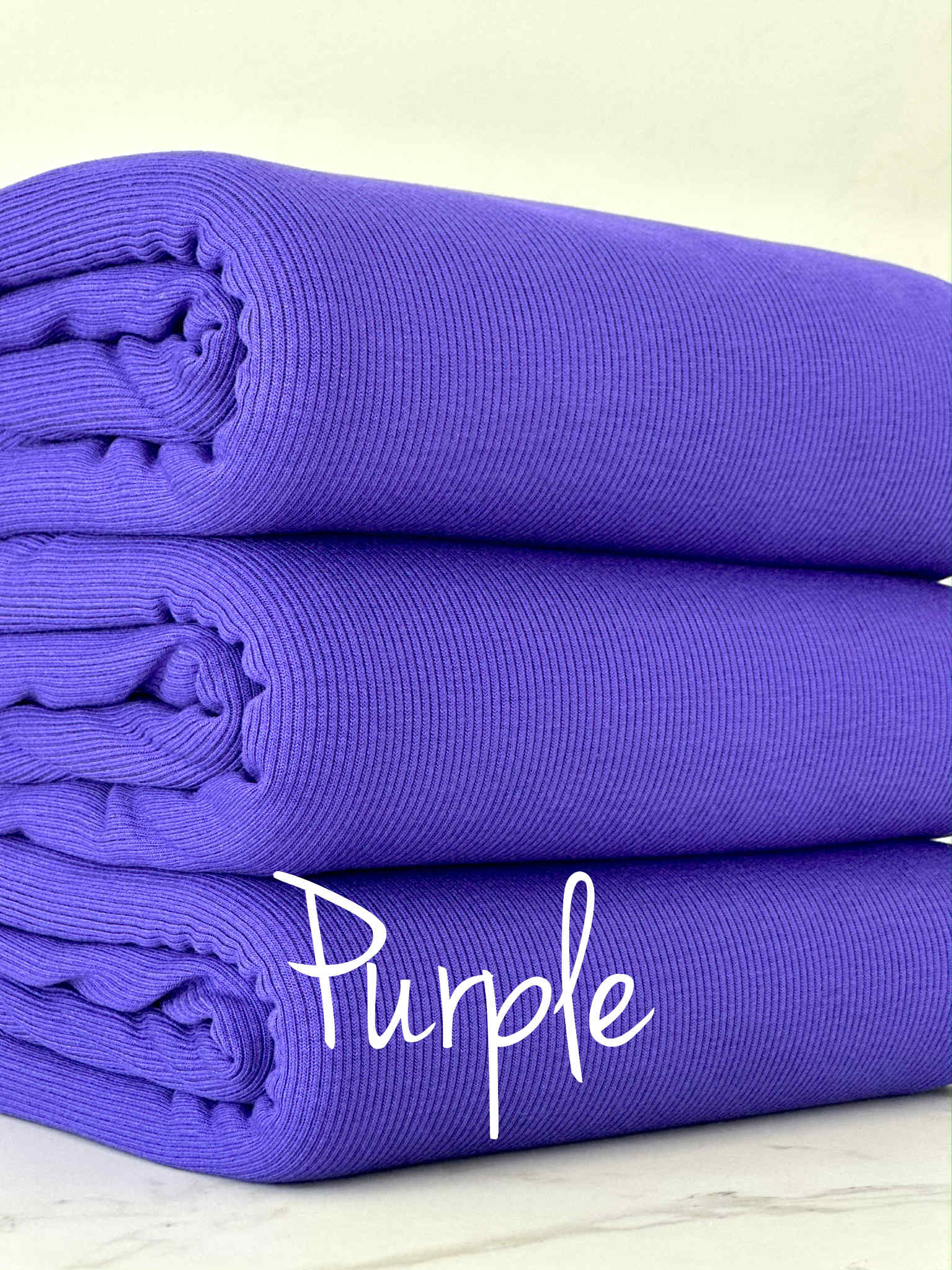 (1X1 BABY RIB) PURPLE (1)