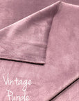 (MICRO VELVET) VINTAGE PURPLE