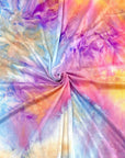 (DBP) PURPLE, BLUE, AND ORANGE TIE DYE