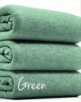 (BRUSHED SWEATER KNIT) GREEN