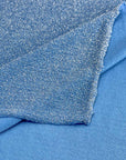 (METALLIC LUREX SPANDEX) OCEAN BLUE