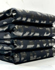 (PLEATHER) CHEETAH PRINT ON BLACK (2)
