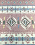 (KNIT) AZTEC PATTERN ON MAUVE