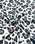 (BRUSHED SWEATER KNIT) BLACK AND BROWN CHEETAH ON CREAM
