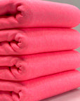 (COTTON FRENCH TERRY) NEON PINK