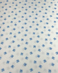 (2X2 RIB) BLUE BOWS ON OFF WHITE (3)