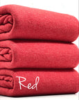 (BRUSHED SWEATER KNIT) RED (1)