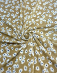 (RAYON MODAL) WHITE AND NAVY FLOWERS ON CAMEL(1)