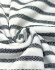 (KNIT) SOFT CHARCOAL STRIPES