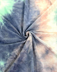 (FRENCH TERRY) BLUSH, AQUA, AND INDIGO TIE DYE (1)