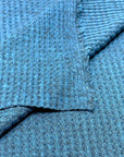 (WAFFLE BRUSHED) 2-TONE TEAL