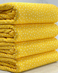 (2X1 YUMMY RIB) OFF WHITE POLKA DOTS ON YELLOW