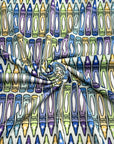 (4X2 YUMMY RIB) MEDIUM CRAYONS ON BLUE