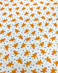(DBP) GINGERBREAD MAN AND STARS ON OFF WHITE