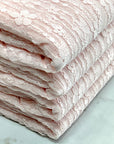 (LACE) LIGHT PINK FLORAL PATTERN