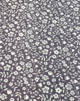 (4X2 YUMMY RIB) WHITE FLORAL ON VINTAGE PURPLE