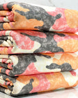 (THERMAL) ORANGE, CORAL AND BLACK CAMOUFLAGE