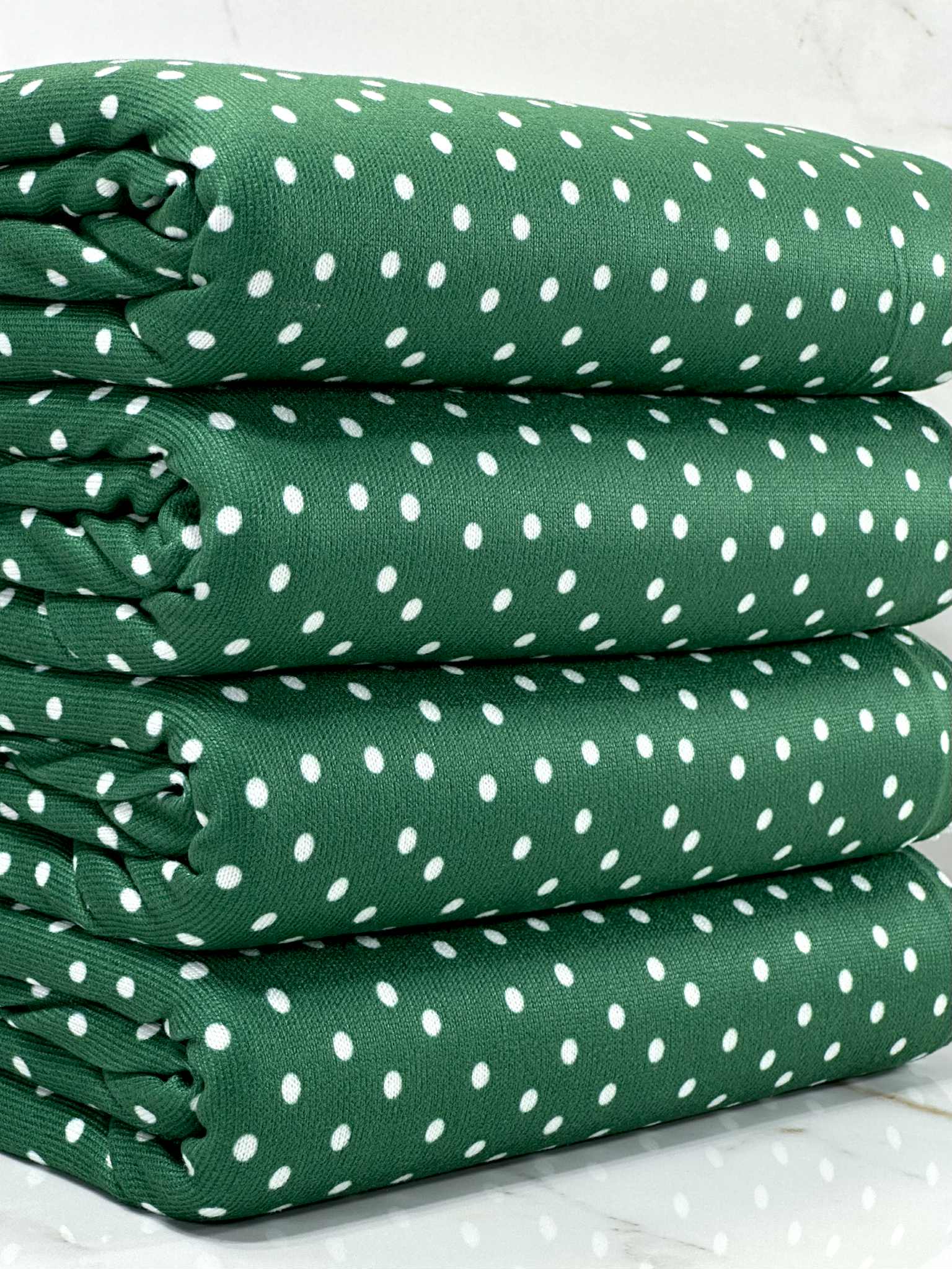 (OAKLEY) TINY OFF WHITE POLKA DOTS ON EMERALD (4)