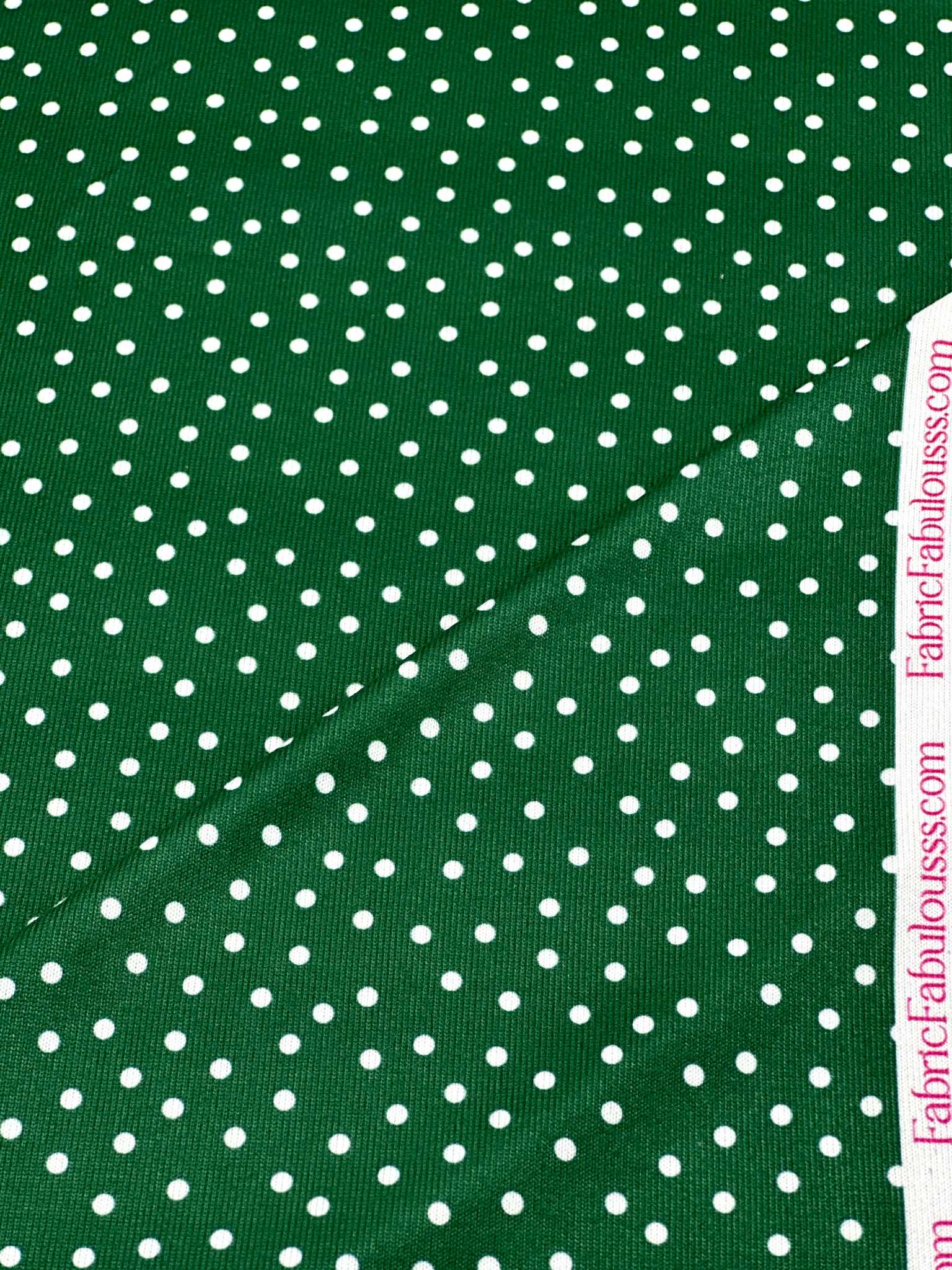 (OAKLEY) TINY OFF WHITE POLKA DOTS ON EMERALD (4)