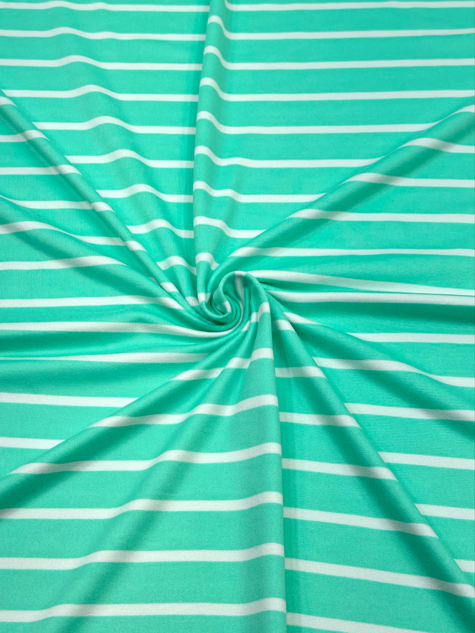 (DBP) OFF WHITE STRIPES ON DARK MINT