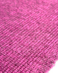 (BRUSHED SWEATER RIB) HOT PINK