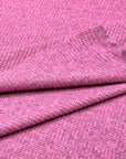 (BRUSHED SWEATER RIB) HOT PINK