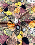 (SWEATER KNIT/OAKLEY) BIG HAY TRUCKS, SCARECROWS & BLACK CROWS ON COFFEE (5)