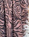 (URBAN RIB) ZEBRA PATTERN ON MOCHA