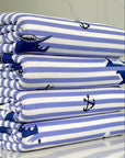 (YUMMY RIB) SHARKS AND BLUE STRIPES ON OFF WHITE (2)