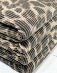 (URBAN RIB) VINTAGE BLACK LEOPARD