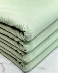 (2X2 SUPER COTTON FEEL RIB) NEW SAGE