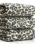 (WAFFLE BRUSHED) LEOPARD PRINT