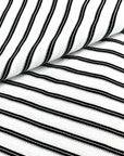(KNIT) BLACK LINES ON OFF WHITE