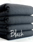 (SWEATER RIB) BLACK