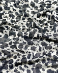 (MESH) COW PRINT ON OFF White