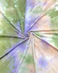 (DBP) PEACH, PURPLE, AND GREEN TIE DYE