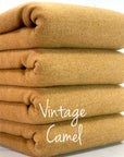 (BRUSHED SWEATER KNIT) VINTAGE CAMEL