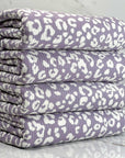 (4X2 YUMMY RIB) OFF WHITE LEOPARD ON VINTAGE PURPLE