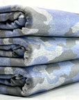 (YOGA) BLUE, GRAY, AND OFF WHITE CAMOUFLAGE