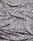 (4X2 YUMMY RIB) WHITE FLORAL ON VINTAGE PURPLE
