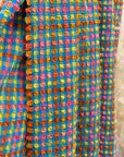 (POPCORN/ BUBBLE) SMALL COLORFUL GINGHAM