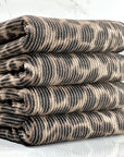 (URBAN RIB) VINTAGE BLACK LEOPARD