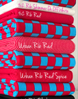 (YUMMY RIB) RED AND BLUE CHECKERED