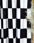 (ITY) MEDIUM AND OFF WHITE CHECKERED